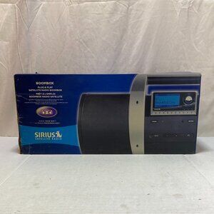 Sirius Satellite Radio BoomBox SUBX1C New in the Box and Plastic Never Out NOS